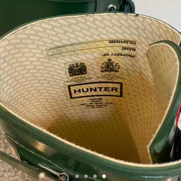 Hunter tall rain boots #puddleboots - Picture 4 of 4